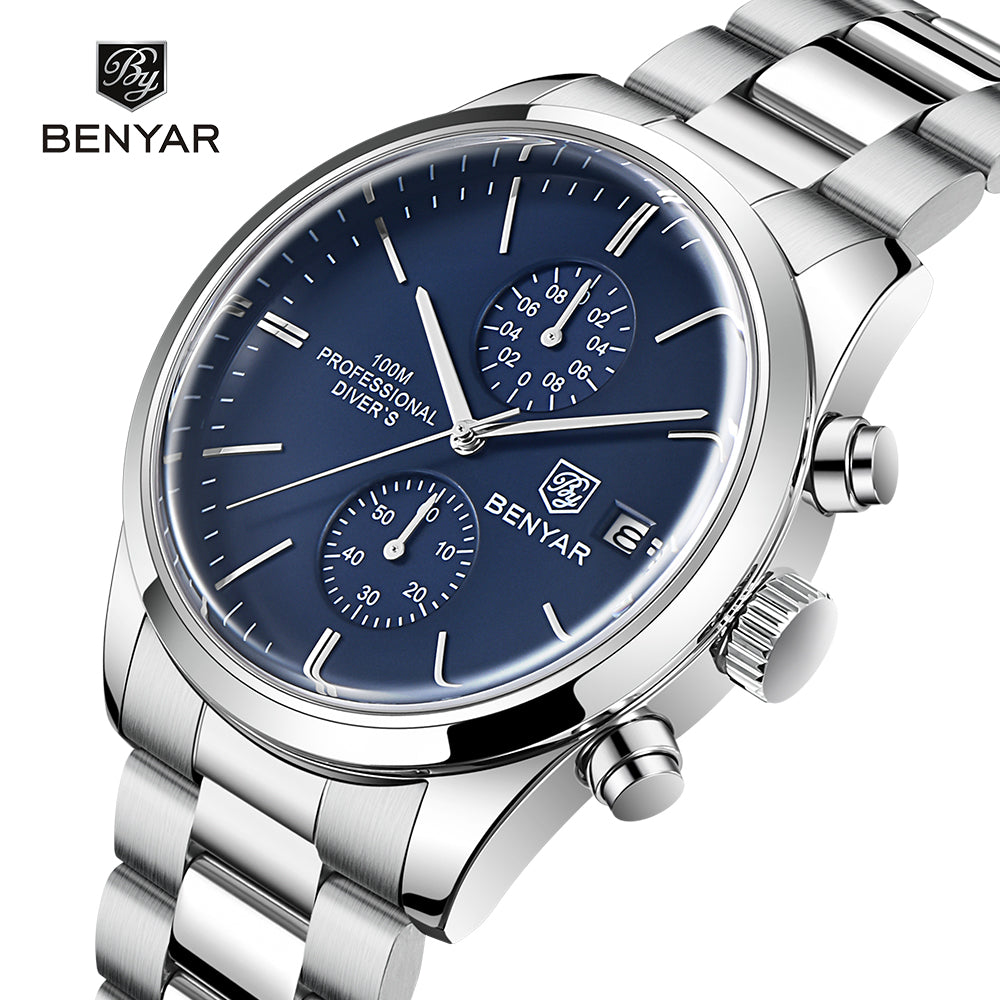 Benyar Professional Diver's Gray-Blue