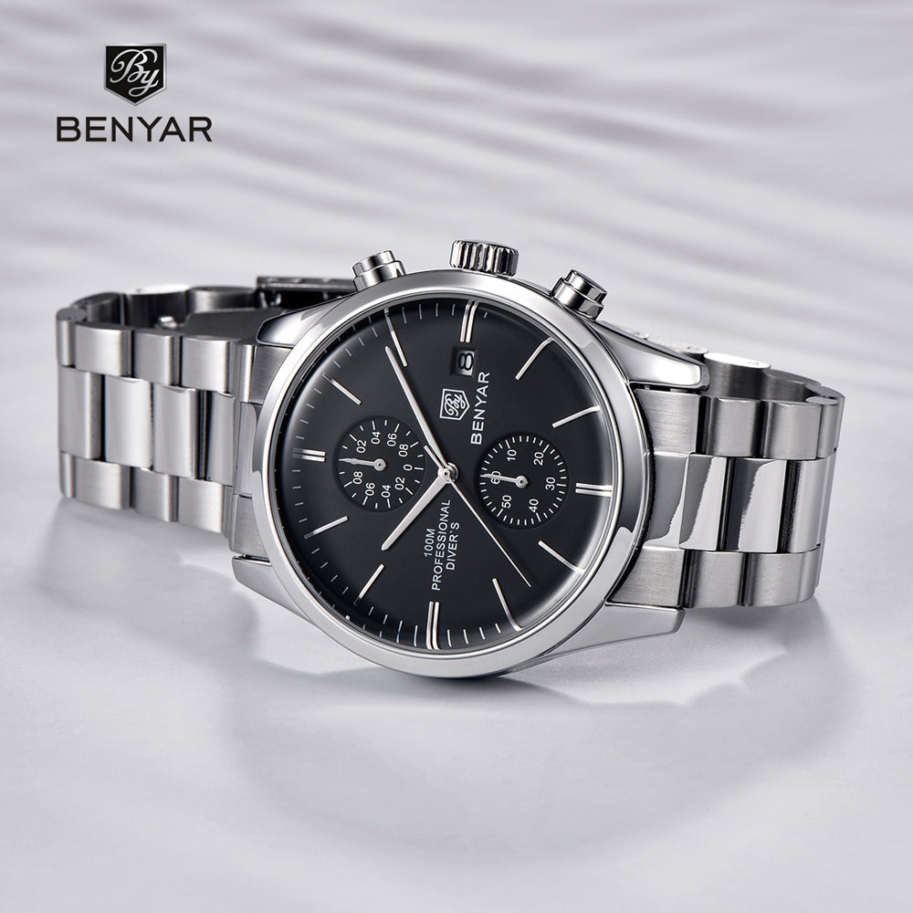 Benyar Professional Diver's Gray-Black