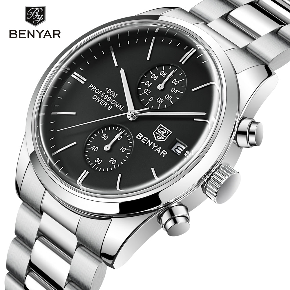 Benyar Professional Diver's Gray-Black