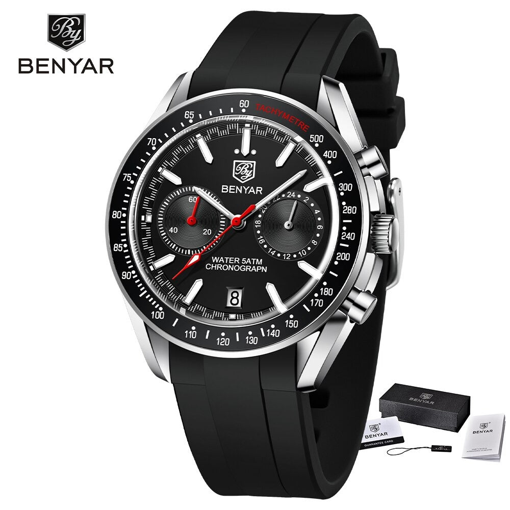 Benyar Luxury Silicone Black Black