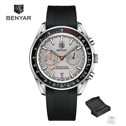 Benyar Luxury Silicone Black White